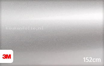 3M 1080 G120 Gloss White Aluminium keukenfolie