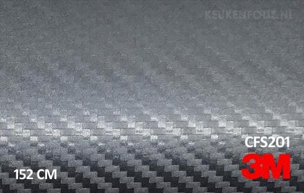 3M 2080 CFS201 Carbon Fiber Anthracite keukenfolie