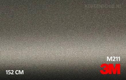 3M 2080 M211 Matte Charcoal Metallic keukenfolie