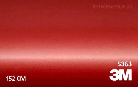 3M 2080 S363 Satin Smoldering Red keukenfolie