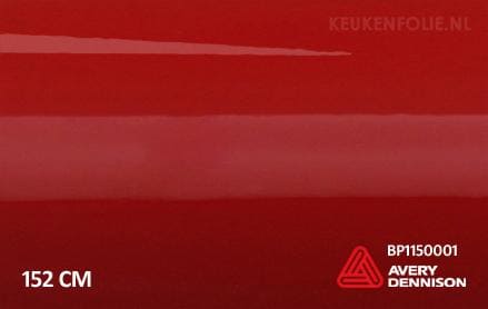 Avery SWF Gloss Carmine Red keukenfolie