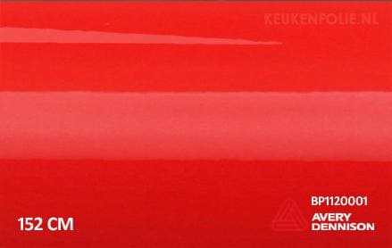 Avery SWF Gloss Soft Red keukenfolie