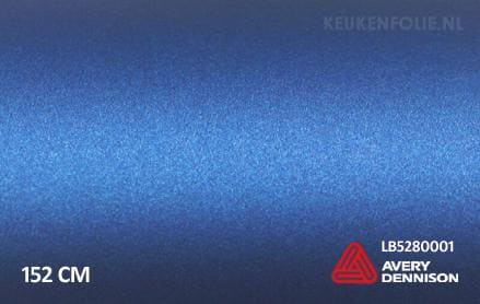 Avery SWF Matte Blue Metallic keukenfolie