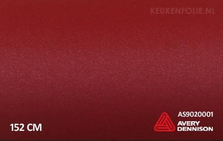 Avery SWF Matte Garnet Red Metallic keukenfolie