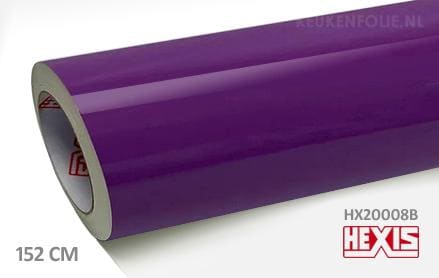 Hexis HX20008B Plum Violet Gloss keukenfolie