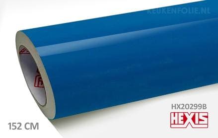 Hexis HX20299B Montpellier Blue Gloss keukenfolie