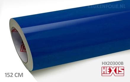 Hexis HX20300B Sapphire Blue Gloss keukenfolie