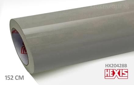 Hexis HX20428B Cloud Grey Gloss keukenfolie