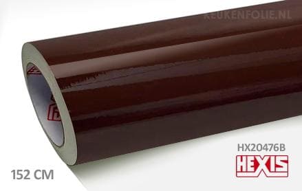 Hexis HX20476B Brown Gloss keukenfolie