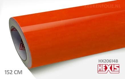 Hexis HX20614B Fluor Orange Gloss keukenfolie