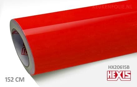 Hexis HX20615B Fluor Red Gloss keukenfolie