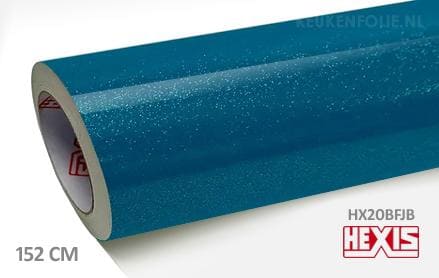 Hexis HX20BFJB Fjord Blue Gloss keukenfolie