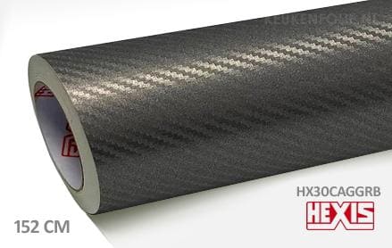 Hexis HX30CAGGRB Graphite Grey Carbon Gloss keukenfolie