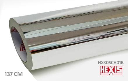 Hexis HX30SCH01B Super Chrome Silver Gloss keukenfolie