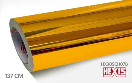 Hexis HX30SCH07B Super Chrome Gold Gloss keukenfolie